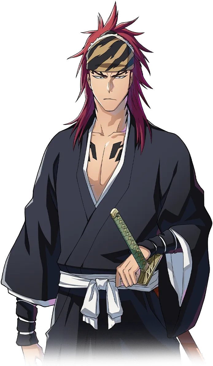 Renji Abarai, official BLEACH Mirrors High character artwork