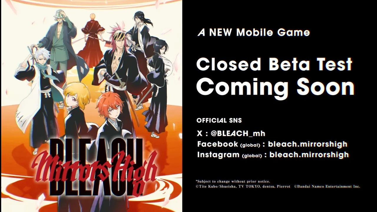Still from the 2nd trailer for BLEACH Mirrors High