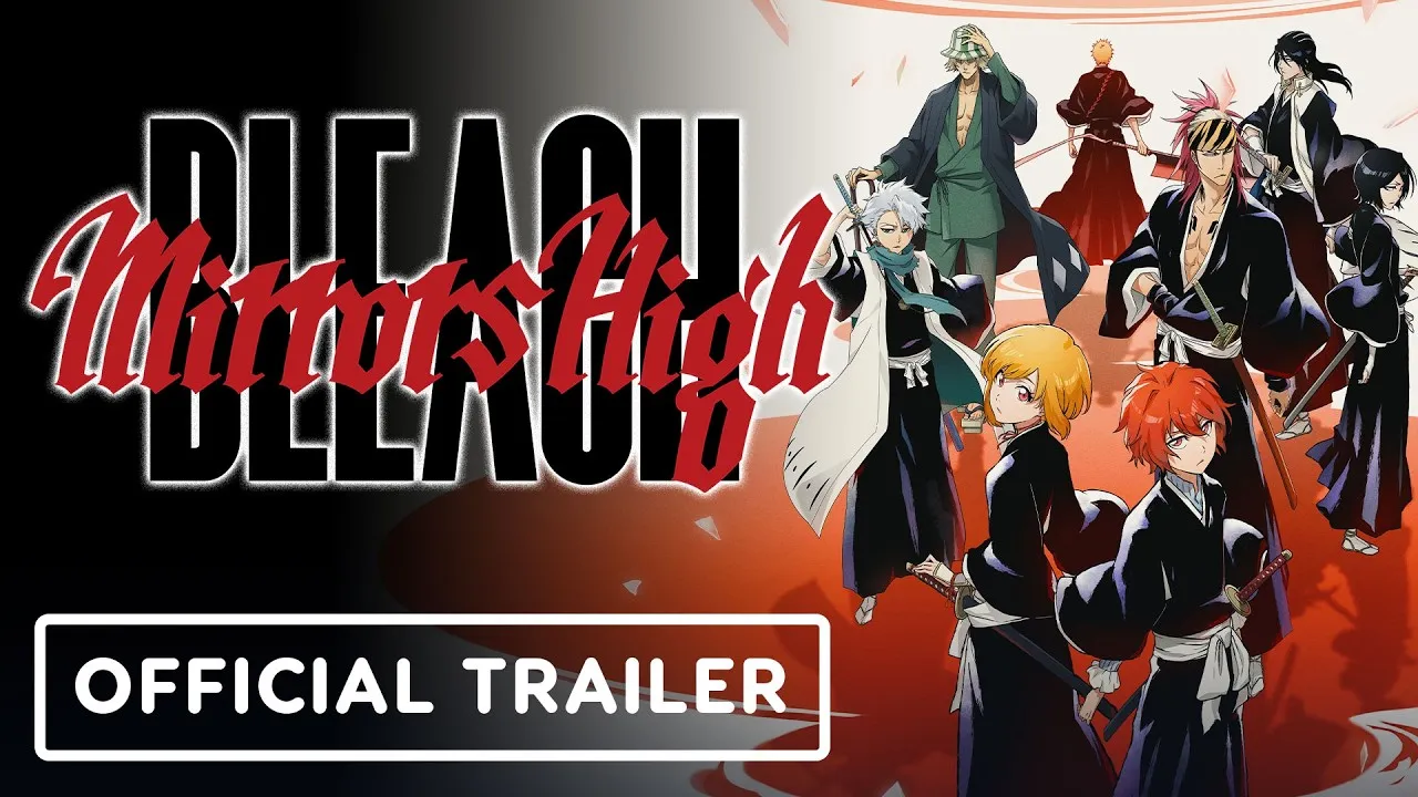 Still from the New Soul Reapers trailer for BLEACH Mirrors High